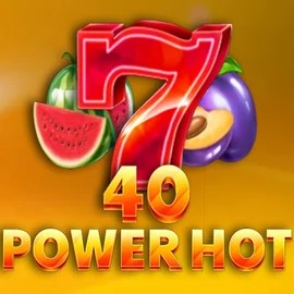 40 Power Hot by Amusnet Interactive, showcased at happy-spin.com – game logo
