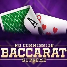 Baccarat Supreme logo by OneTouch Games at HappySpins Casino