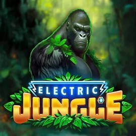 Slots logo of Electric Jungle from Atomic Slot Lab at HappySpins Casino