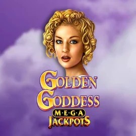 Golden Goddess Megajackpots game by IGT – logo hosted on HappySpins Casino