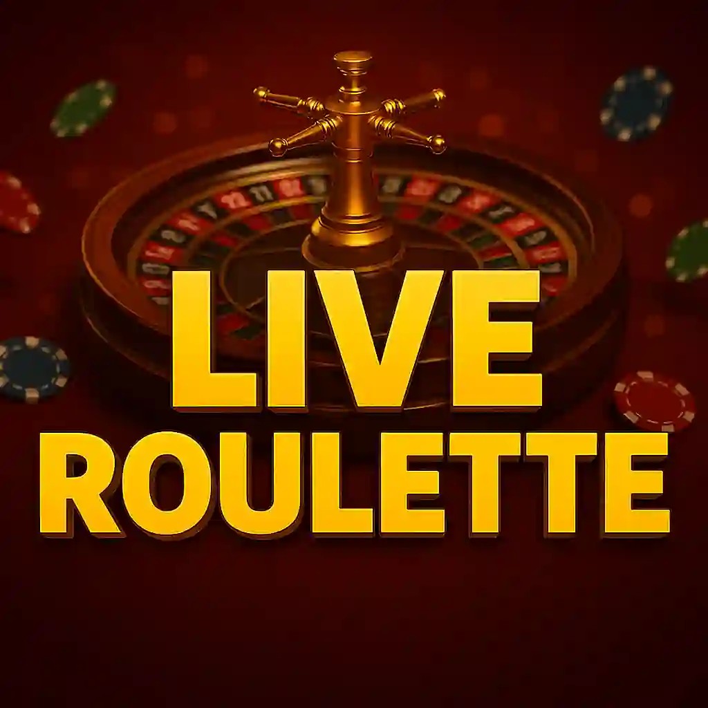 Live Roulette logo by Pragmatic Live at HappySpins CasinoLive Roulette