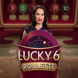 Lucky 6 Roulette logo by Pragmatic Play at HappySpins Casino
