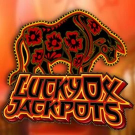 Lucky Ox Jackpots by Rival, showcased at happy-spin.com – game logo
