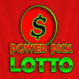 Power Pick Lotto slot logo by FBM at HappySpins Casino
