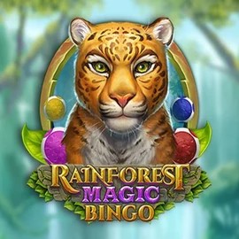 Play the Rainforest Magic Bingo slot by Play'n GO on HappySpins Casino