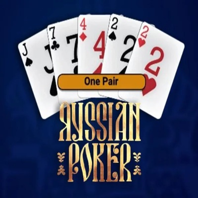Official Table Games logo: Russian Poker by OneTouch Games at HappySpins Casino