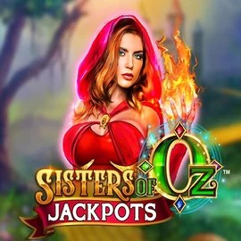 Sisters Of Oz Jackpots online game logo by Triple Edge Studios on happy-spin.com