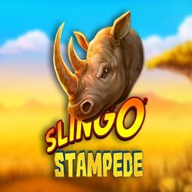 Enjoy Slingo Stampede by Slingo – logo hosted on happy-spin.com