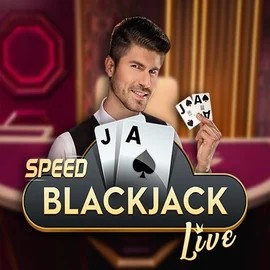 Speed Blackjack slot icon by Pragmatic Play, available at HappySpins Casino