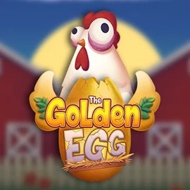 The Golden Egg logo by Spinmatic at HappySpins Casino