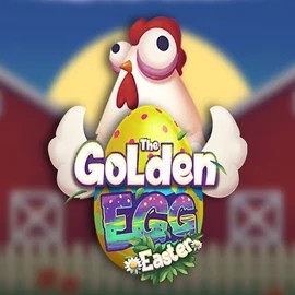 The Golden Egg Easter logo by Spinmatic HappySpins Casino