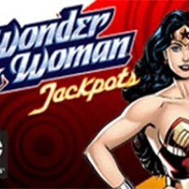 Wonder Woman Jackpots slot visual from Amaya available on happy-spin.com