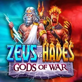 Zeus vs Hades: Gods of War online game logo by Pragmatic Play on happy-spin.com